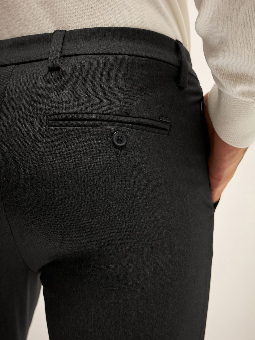 THE BEAR HOUSE Men Slim Fit Trousers