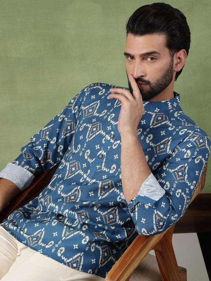 Anouk Men Ethnic Motifs Printed Kurta