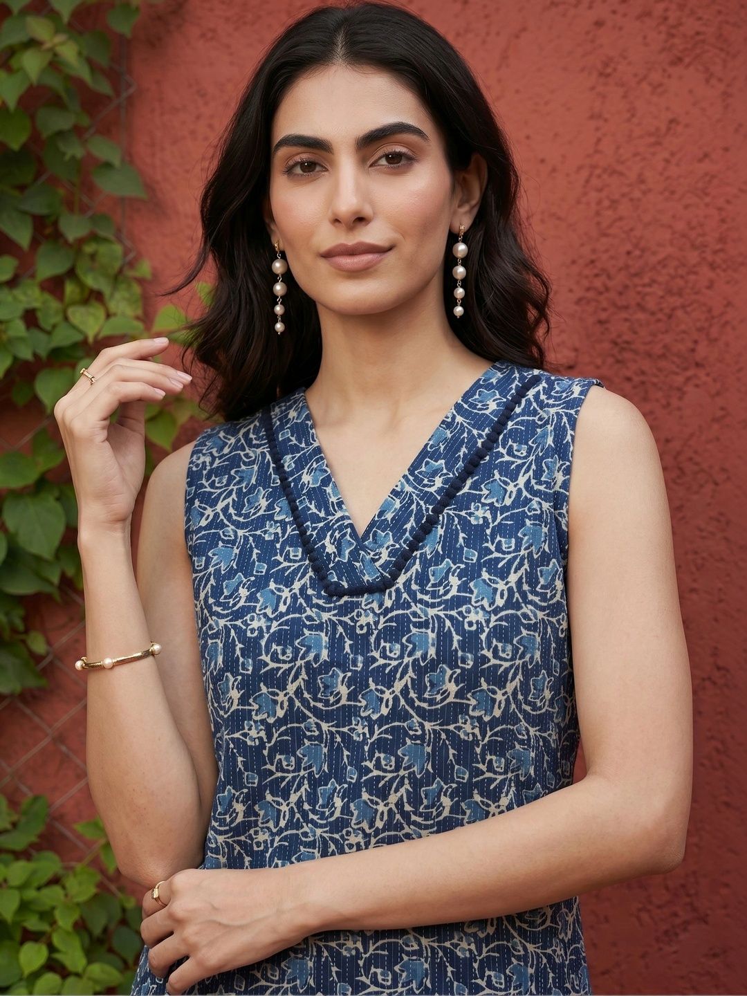 Mamicha Floral Print Top