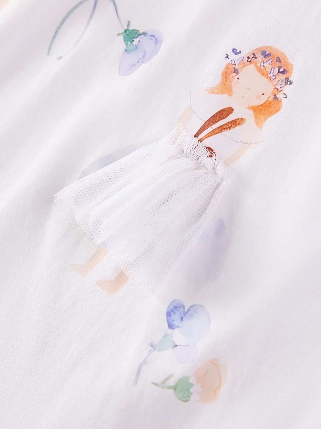 YK Printed T-Shirt & Leggings Clothing Set