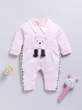 Moms Love Infant Boys Printed Pure Cotton Party Romper