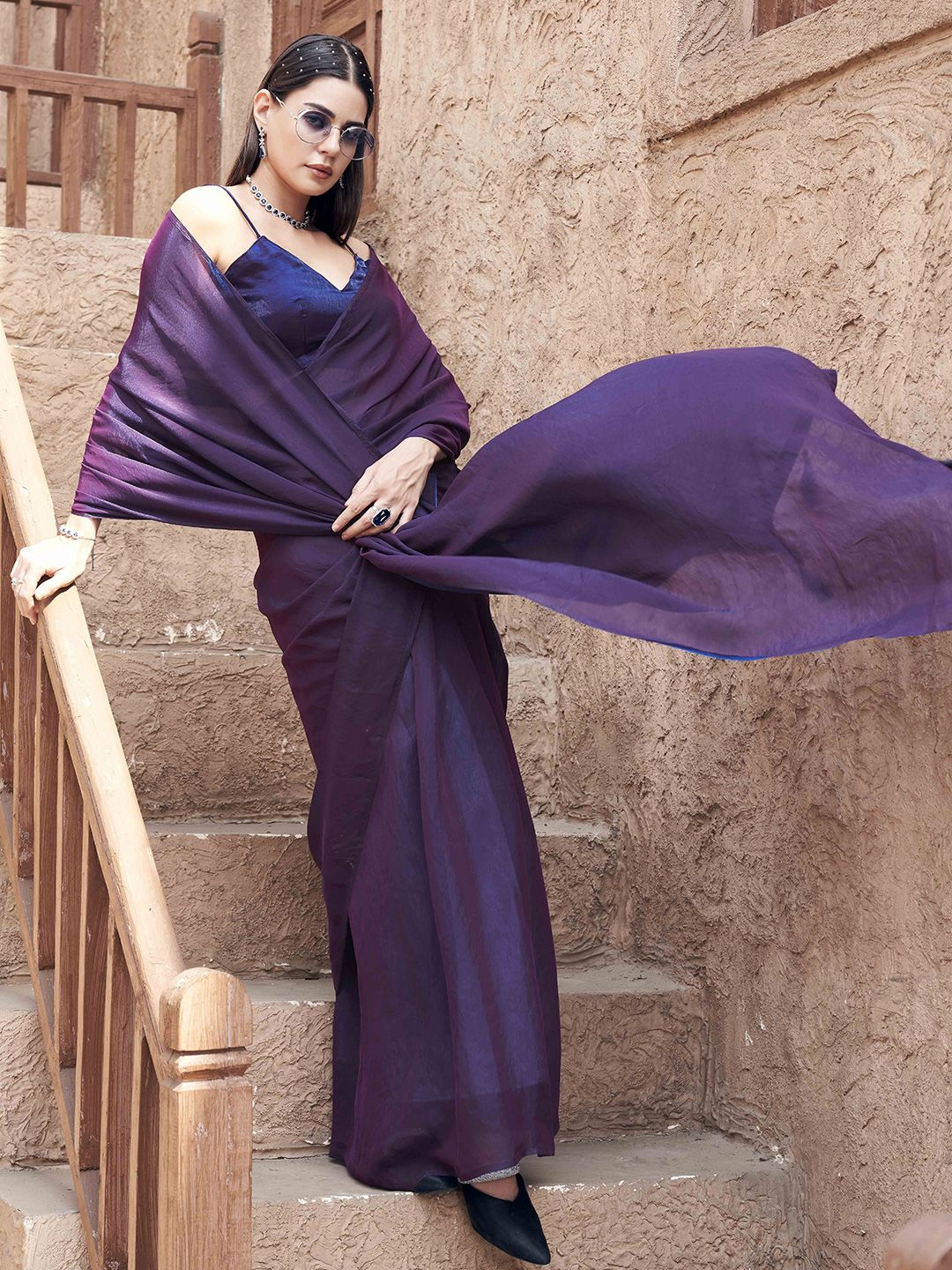 Tikhi Imli Satin Saree