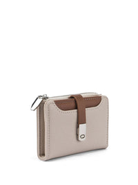 Lino Perros Women Zip Detail Two Fold Wallet