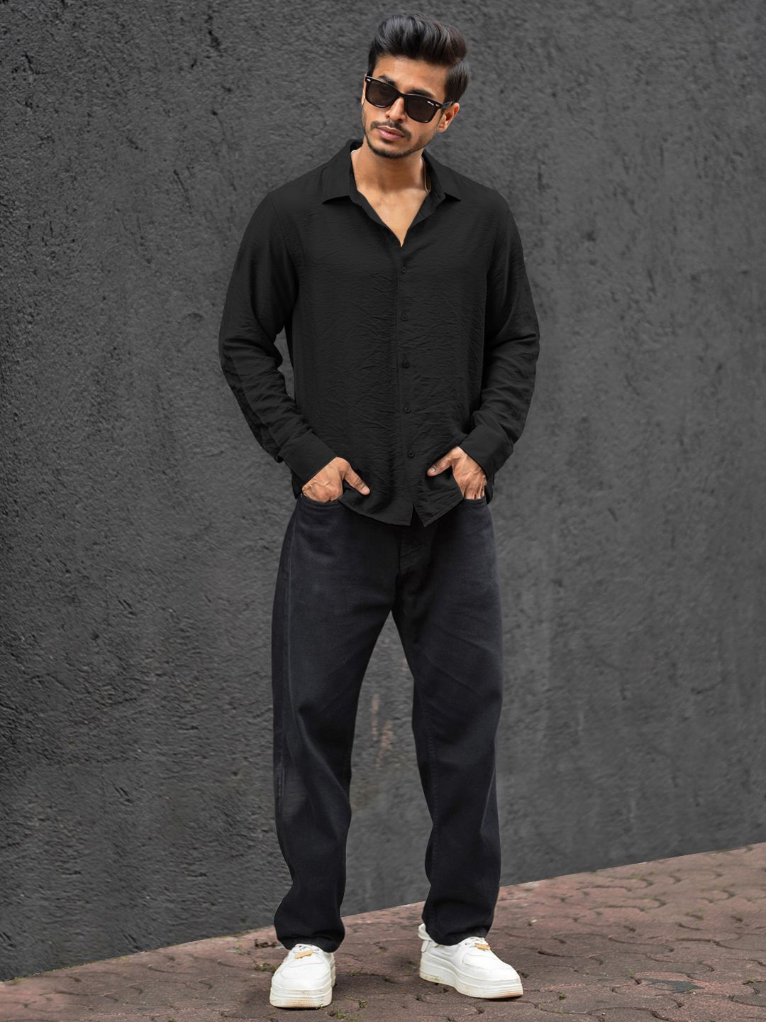 Powerlook Men Solid Regular Fit Casual Shirt