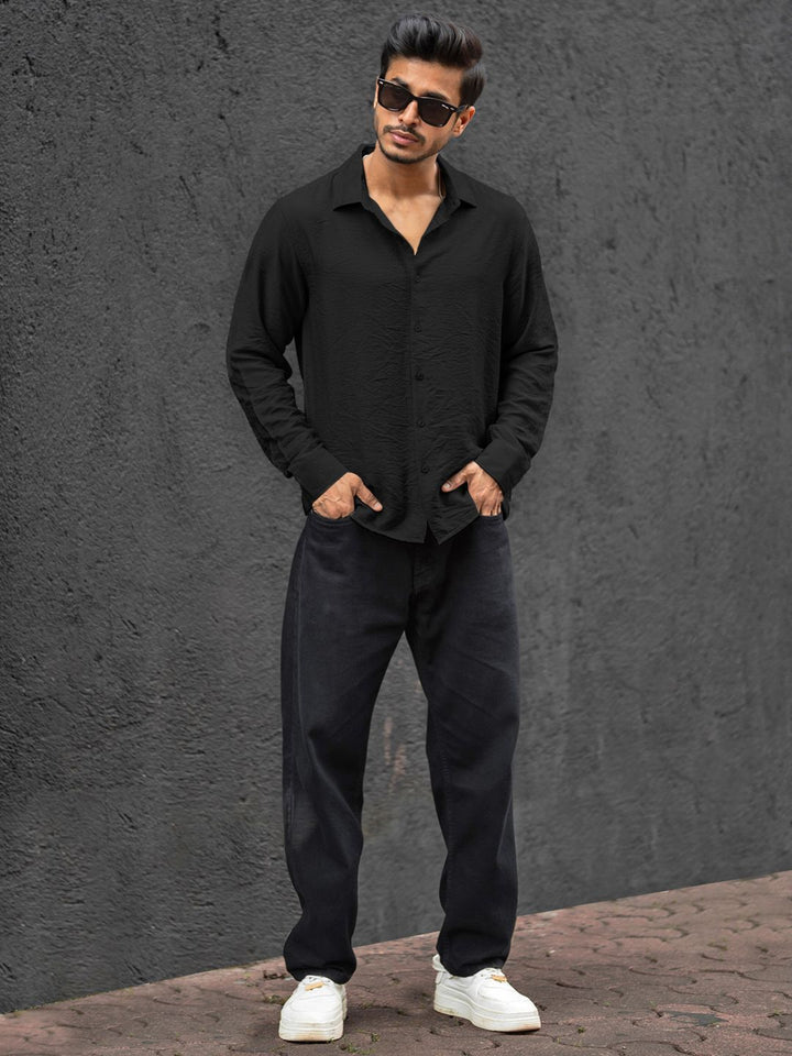 Powerlook Men Solid Regular Fit Casual Shirt