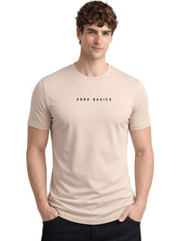 ADRO Men Brand Logo Printed T-shirt