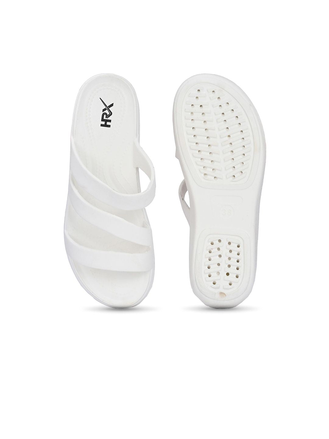 HRX by Hrithik Roshan Women Solid Rubber Sliders