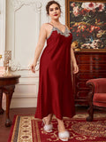 DressBerry Laced Regular Nightdress