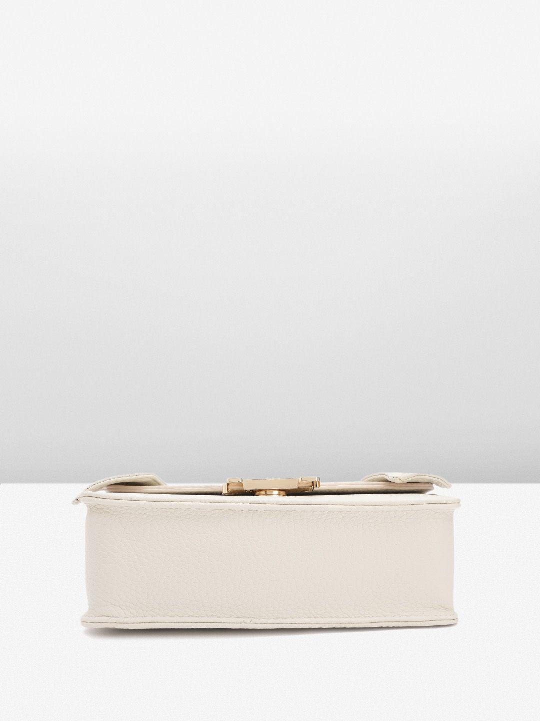 DressBerry Brand Logo Embossed Textured Satchel