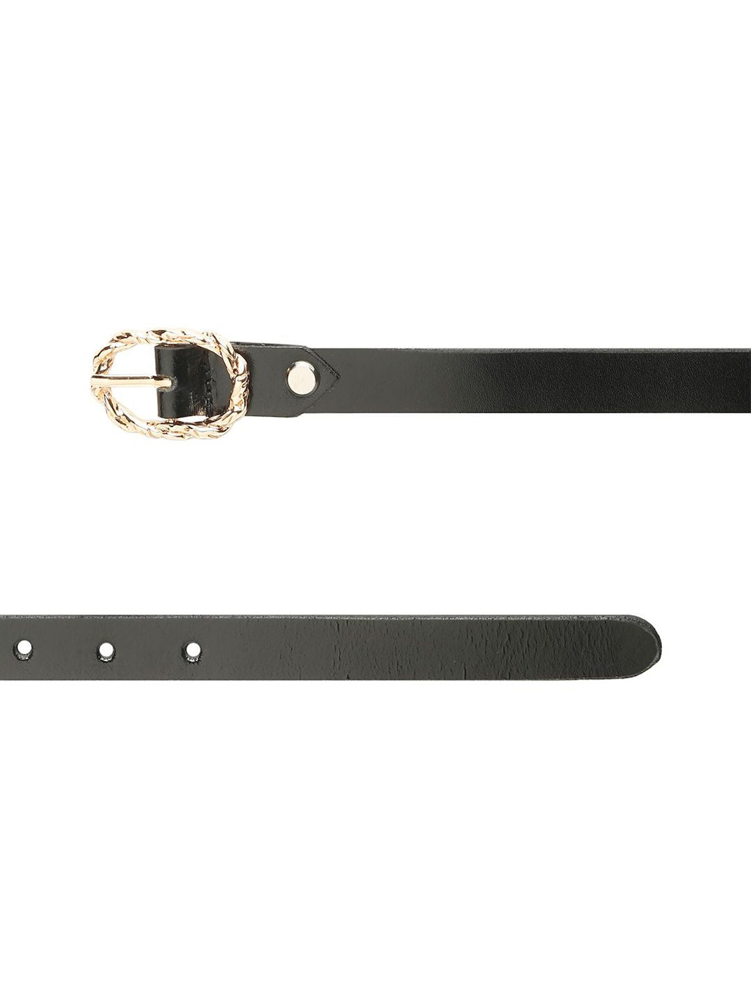 Teakwood Leathers Women Casual Slim Leather Belt