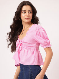 DressBerry Fairycore Finds Ruched Empire Top