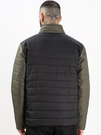 ADRO Men Colourblocked Windcheater Bomber Jacket