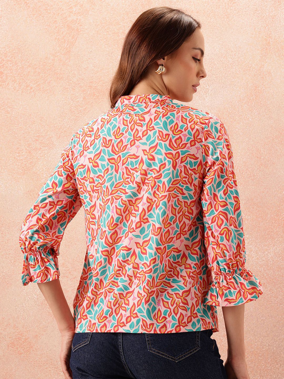all about you Floral Opaque Printed Casual Shirt