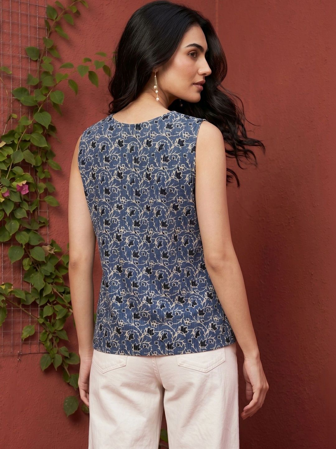Mamicha Floral Print Top