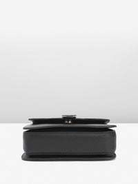 DressBerry Textured Structured Satchel Bag
