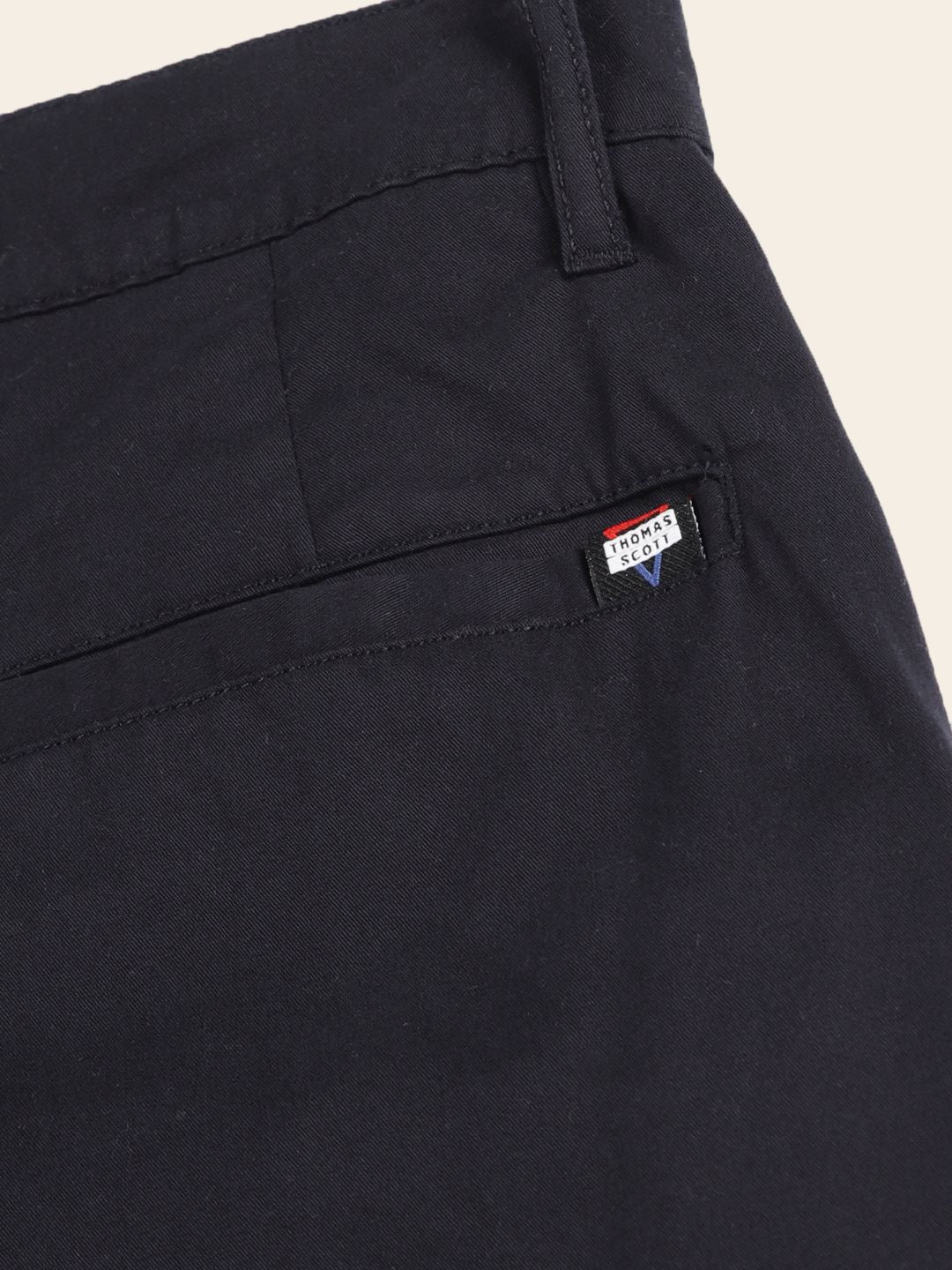 Thomas Scott Men Smart Parachute Pure Cotton Cargo Trouser