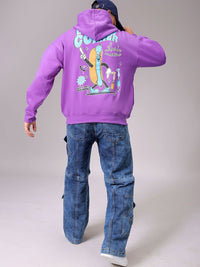 The Indian Garage Co Men Printed Long Sleeves Pullover Hooded Neck Sweatshirt