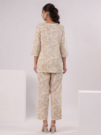 SANSKRUTIHOMES Women Printed Pure Cotton Night suit