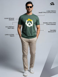 ADRO Men Green Tshirts