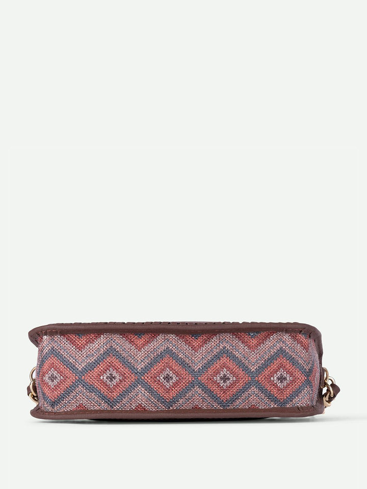 ZOUK Women Textured Sling Bag