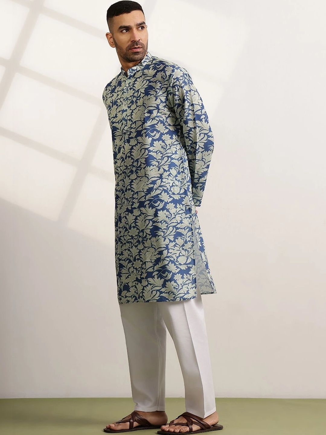 Anouk Men Floral Printed Floral Kurta