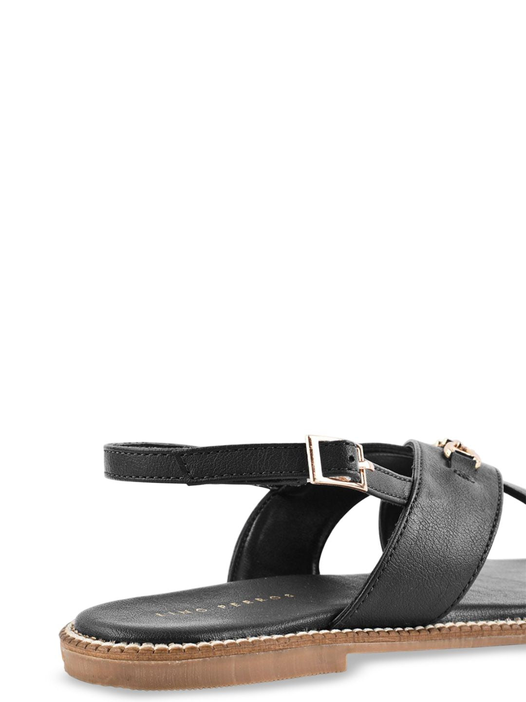 Lino Perros Women Open Toe Flats with Buckles