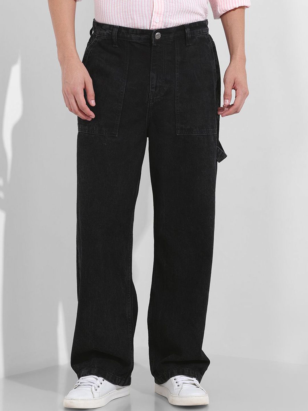 The Indian Garage Co Men Relaxed Fit Mid-Rise Non Stretchable Jeans