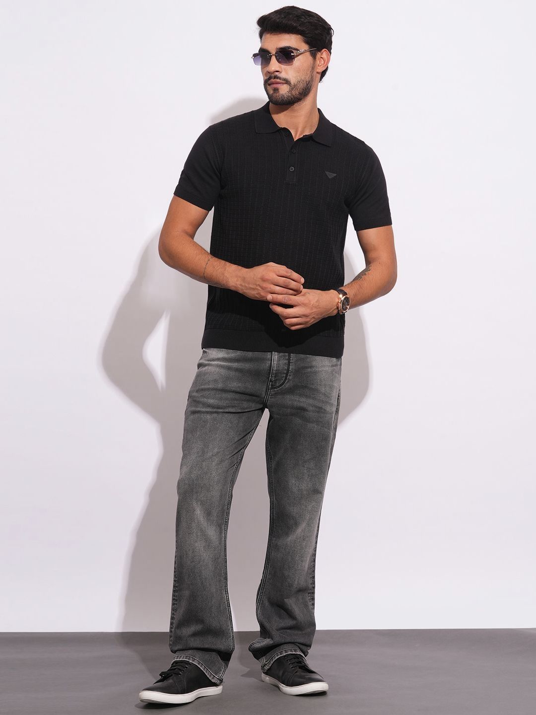 Being Human Men Polo Collar T-shirt