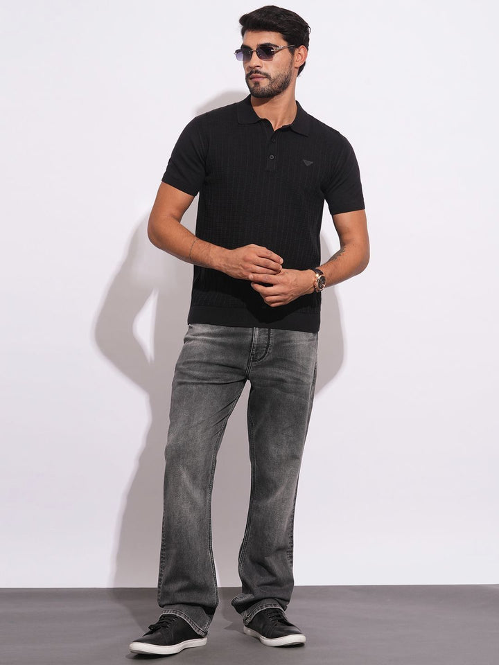 Being Human Men Polo Collar T-shirt
