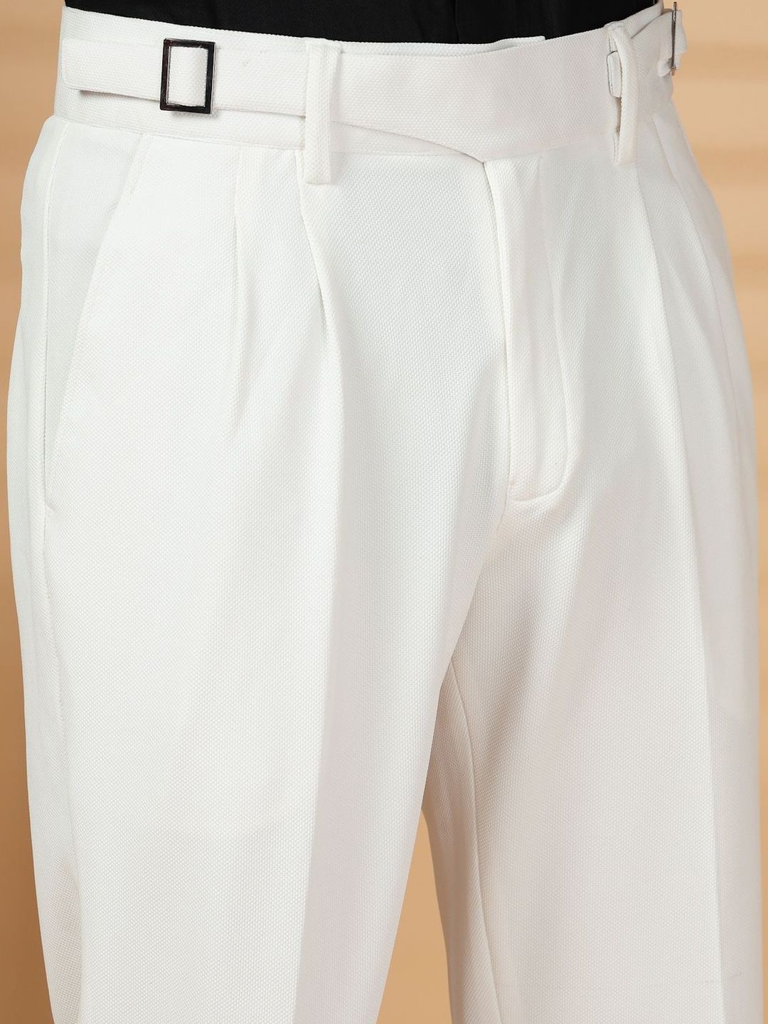 Moda Rapido Men Easy Wash Pleated Trousers