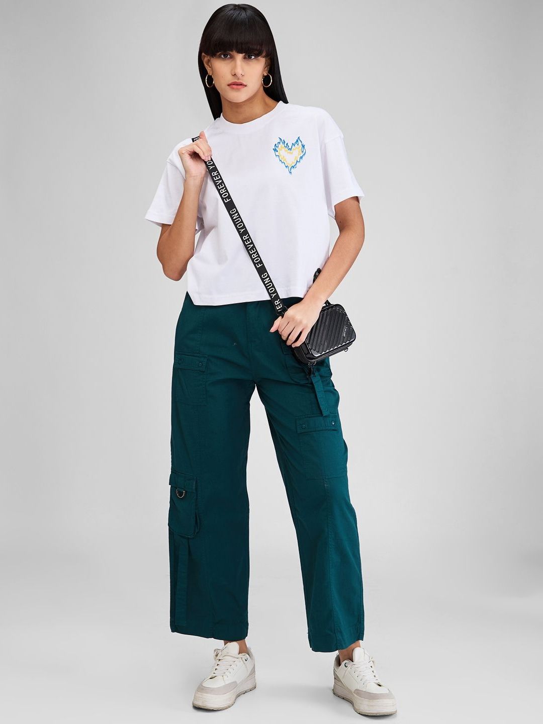SPYKAR Women Oversized T-shirt
