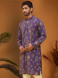 Jompers Floral Printed Straight Kurta