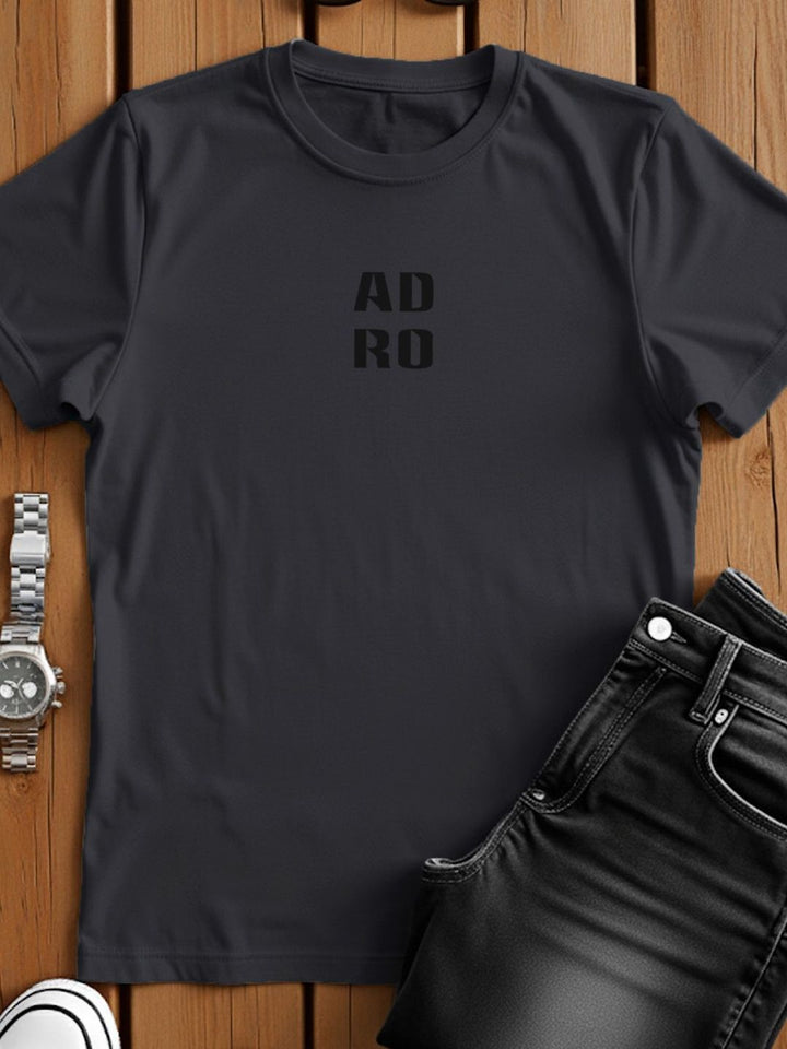 ADRO Men Typography Printed T-shirt