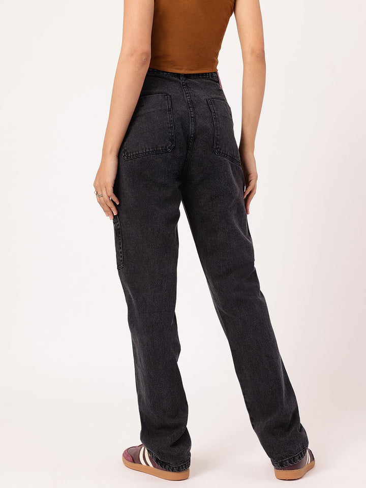 DressBerry Women Denim-Decked Diva Straight Fit Jeans