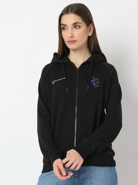 SPYKAR Women Hooded Sweatshirt