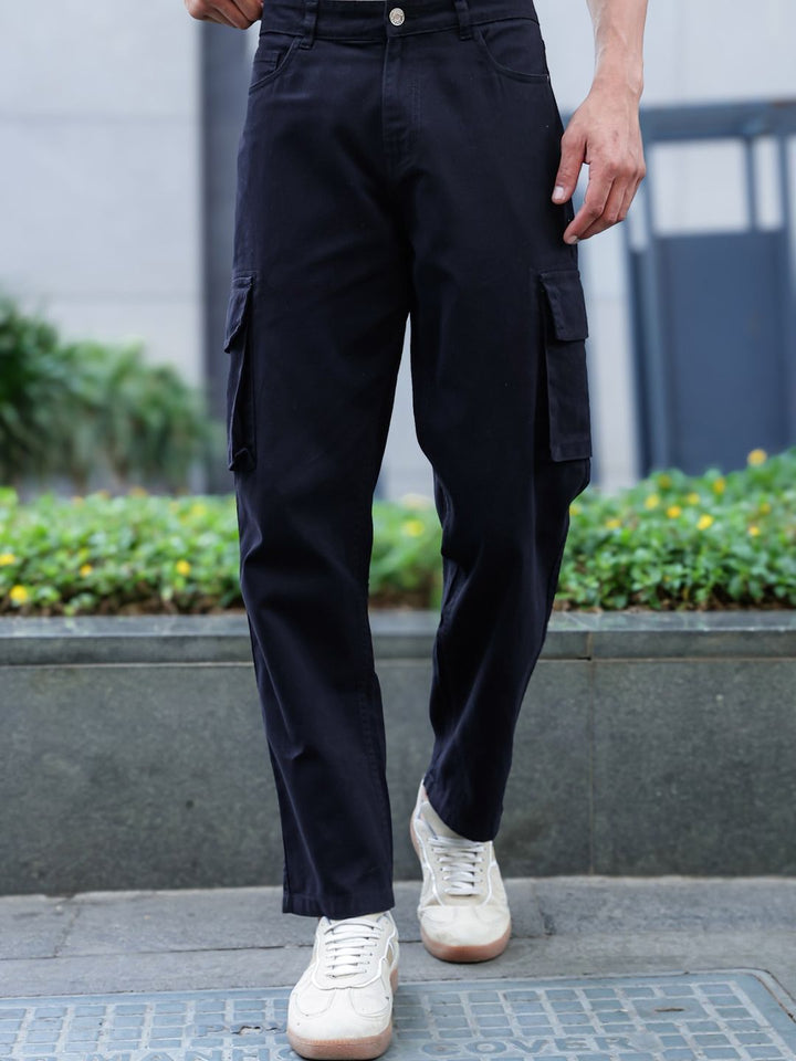Eszett Men Easy Wash Cargos Seluar
