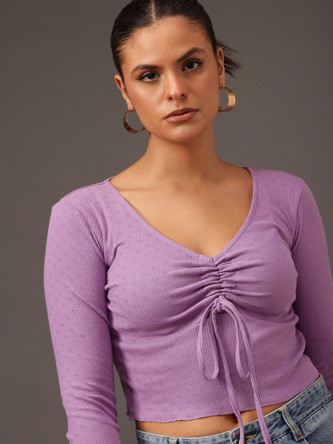STREET 9 Cotton Crop Top