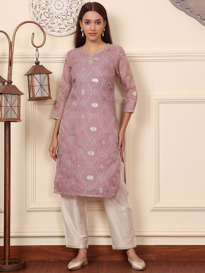 W Women Printed Kurta
