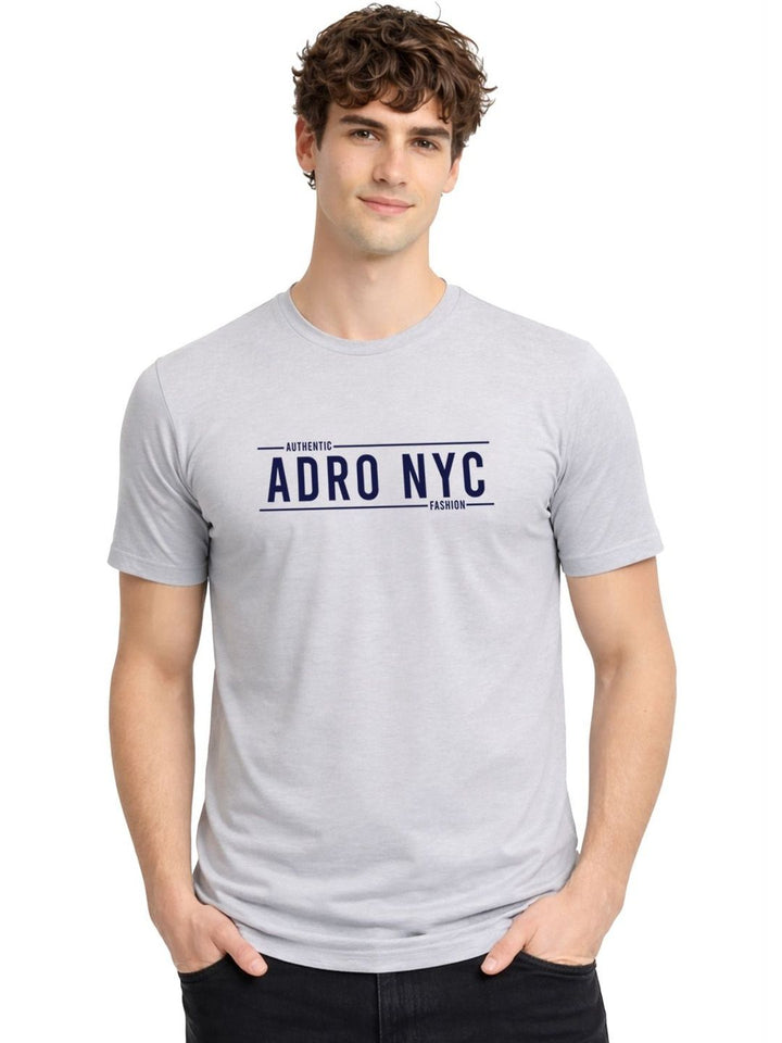 ADRO Men Typography Printed T-shirt