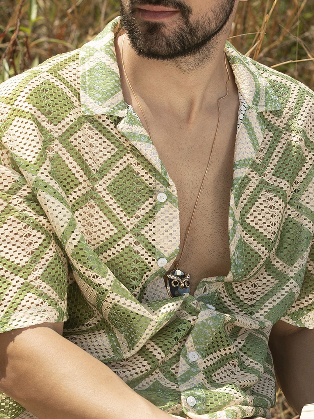 Campus Sutra Men Comfort Printed Casual Shirt