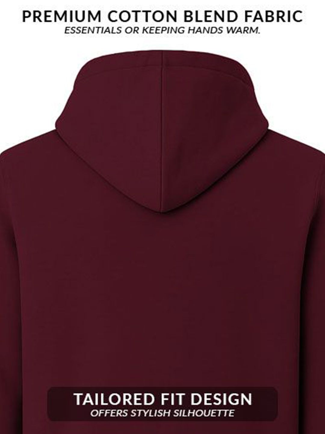 ADRO Men Printed Hooded Sweatshirt