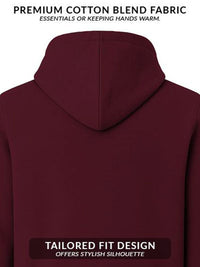 ADRO Men Printed Hooded Sweatshirt