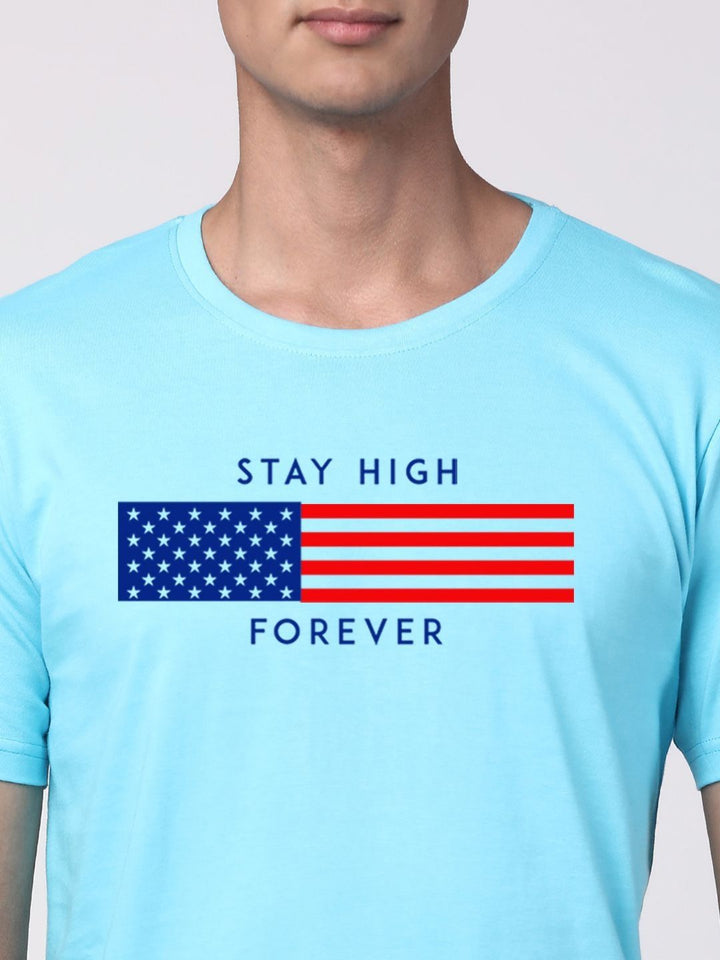 ADRO Men Graphic Printed Round Neck T-shirt