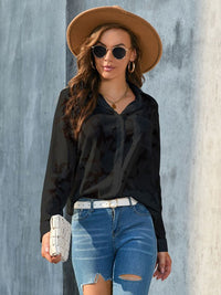 all about you Women Sheer Casual Shirt