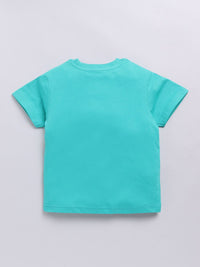 Happy Faces Kids Boys Typography Printed Pure Cotton T-Shirt