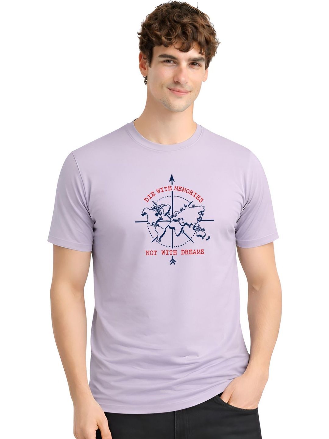 ADRO Men Printed T-shirt