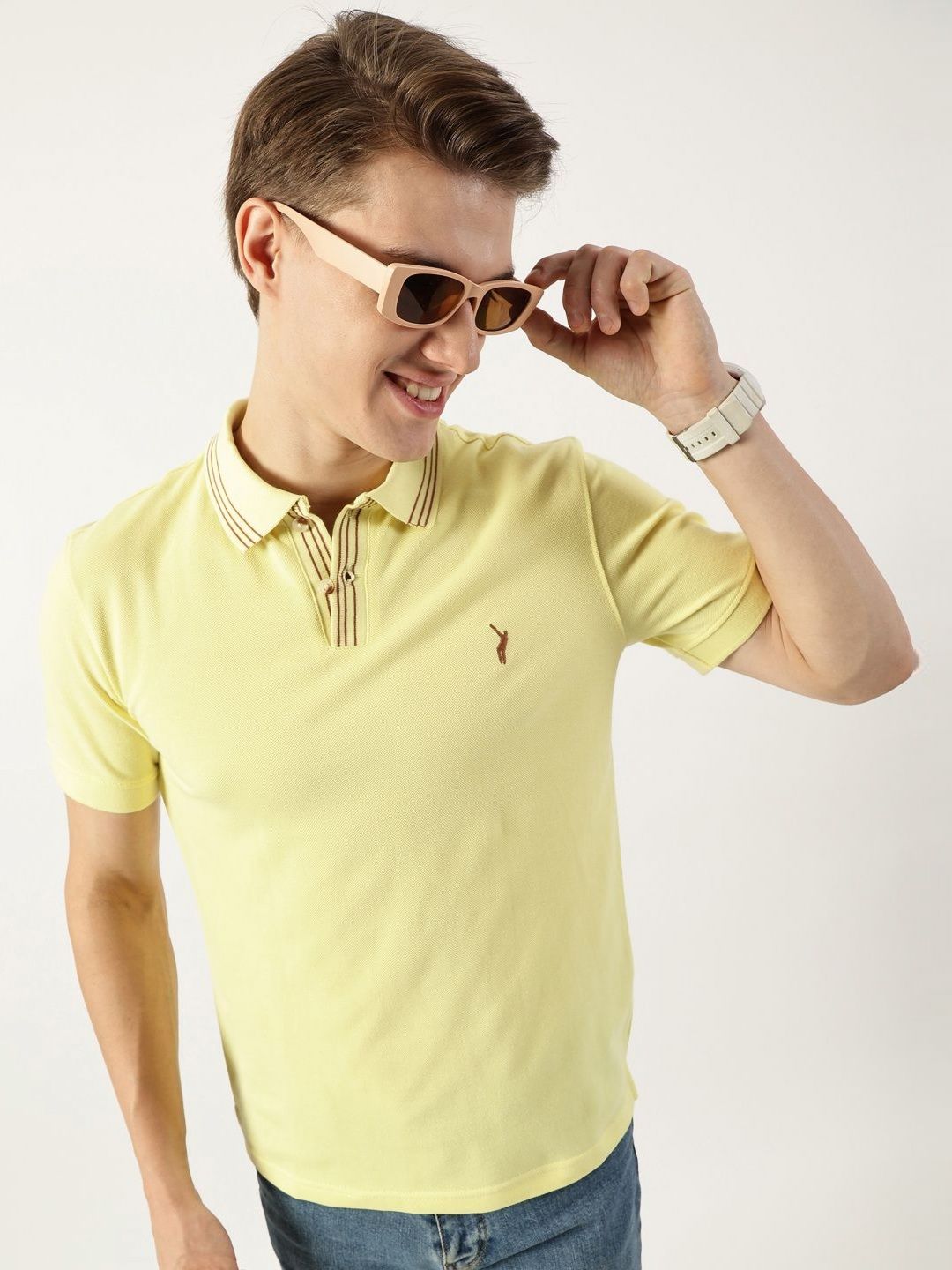 Thomas Scott Men Polo Collar T-shirt