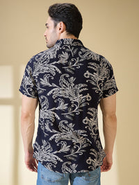 Being Human Men Slim Fit Floral Opaque Printed Casual Shirt