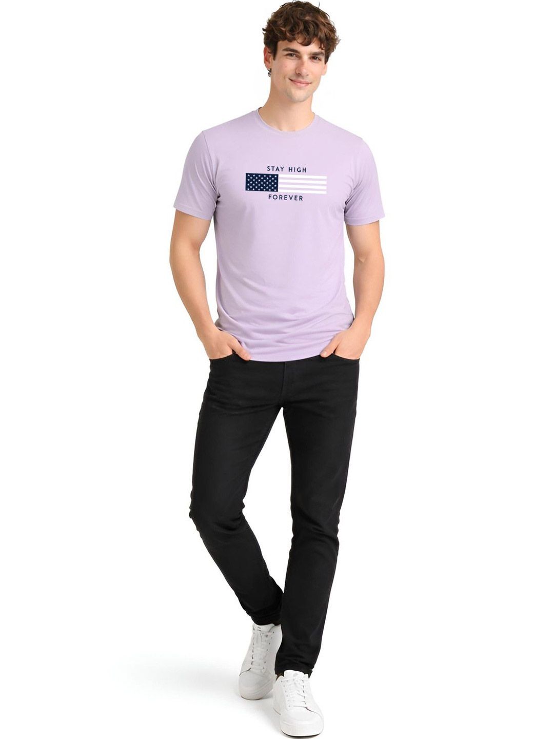 ADRO Men Printed T-shirt