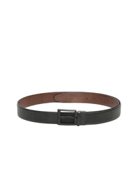 Teakwood Leathers Men Textured Leather Reversible Formal Belt